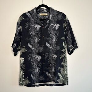 Tommy Bahama Silk Button Down Shirt - Men's Medium